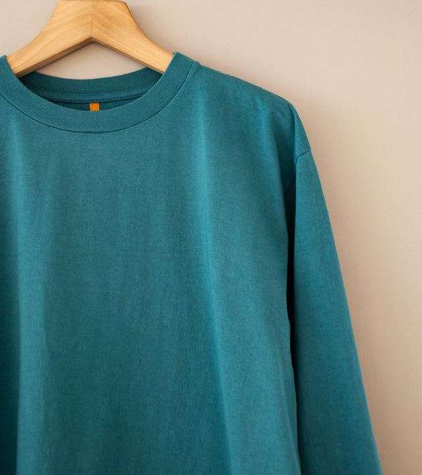 MAN-TLE 'R19 T3 Big T-Shirt Long-Sleeve' (Aqua)