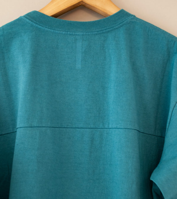 MAN-TLE 'R19 T3 Big T-Shirt Long-Sleeve' (Aqua)