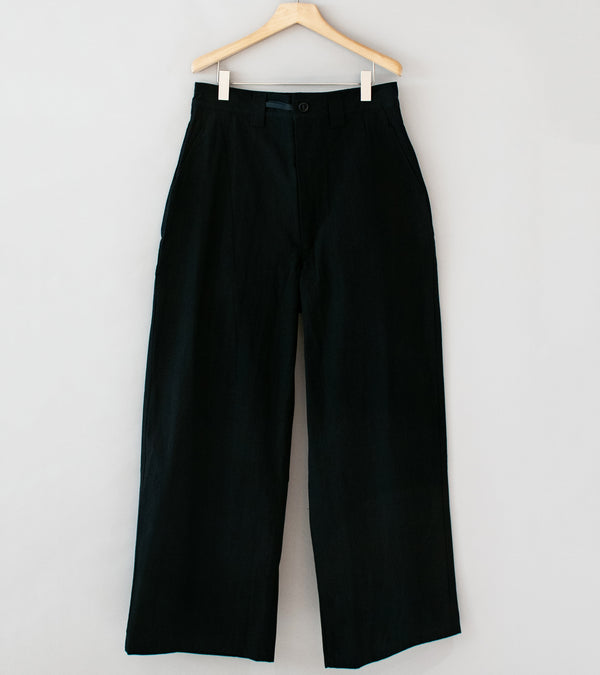 MAN-TLE 'R19 P8 Sail Pants' (Black Wash)