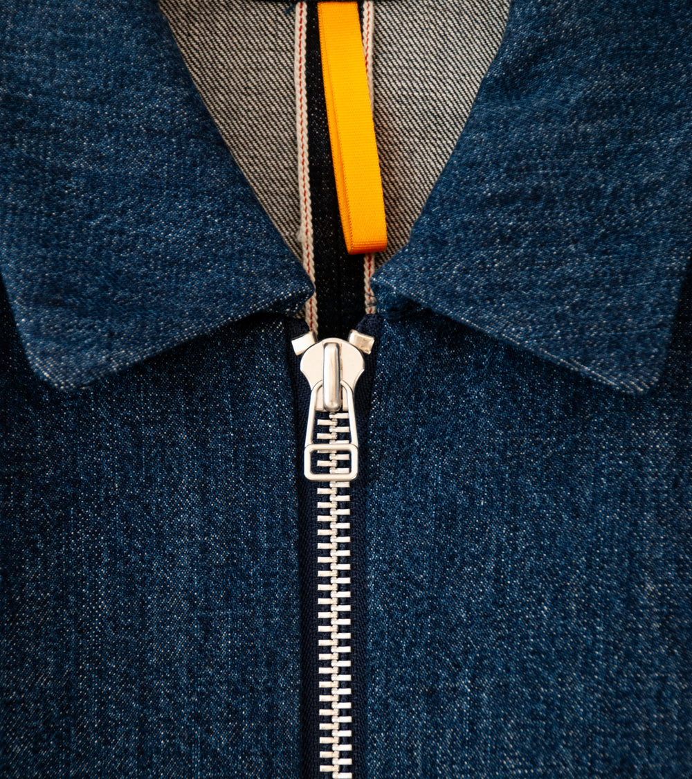 MAN-TLE 'R19 S3 Scoop Shirt' (Organic Selvedge Denim)