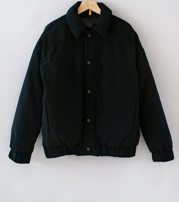 MAN-TLE 'R19 D3 Double Down Blouson' (Black Recycled Nylon)