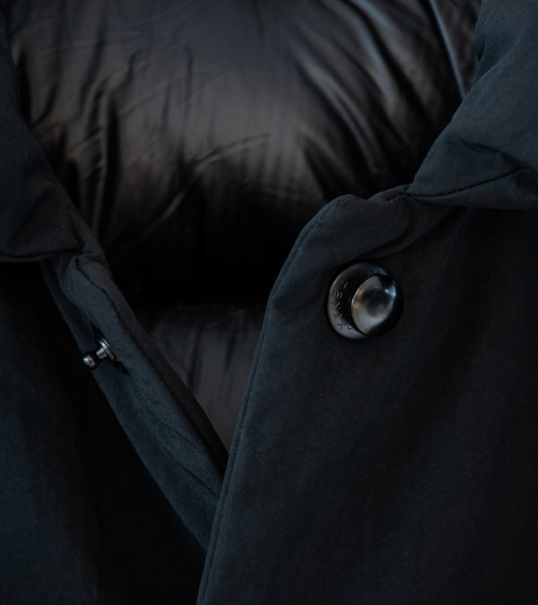 MAN-TLE 'R19 D3 Double Down Blouson' (Black Recycled Nylon)