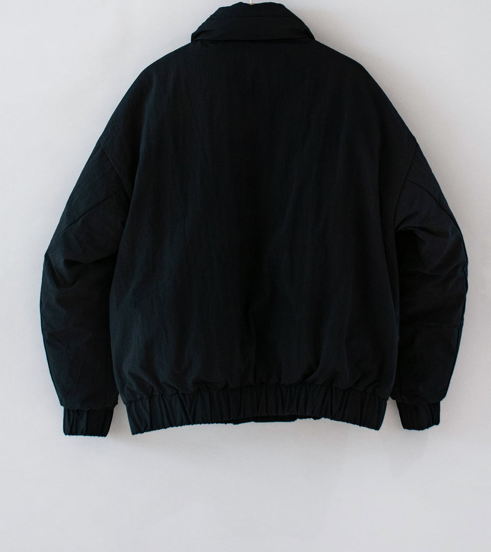 MAN-TLE 'R19 D3 Double Down Blouson' (Black Recycled Nylon)
