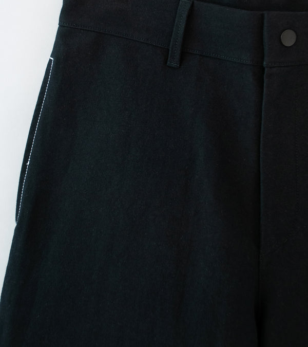 GILDA 'Pant #1' (Black Moleskin w/ Contrast Stitching)