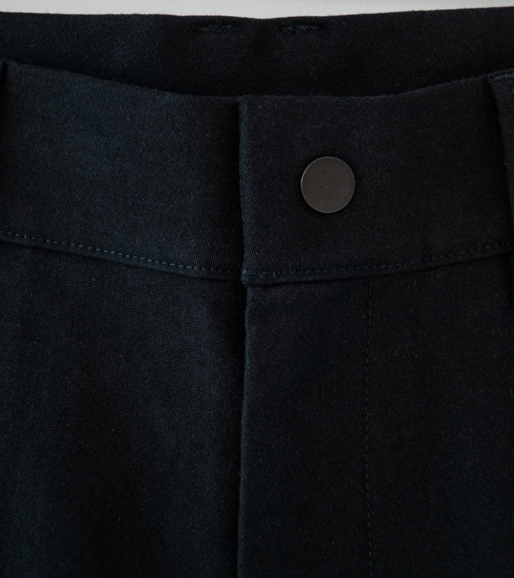 GILDA 'Pant #1' (Black Moleskin w/ Contrast Stitching)