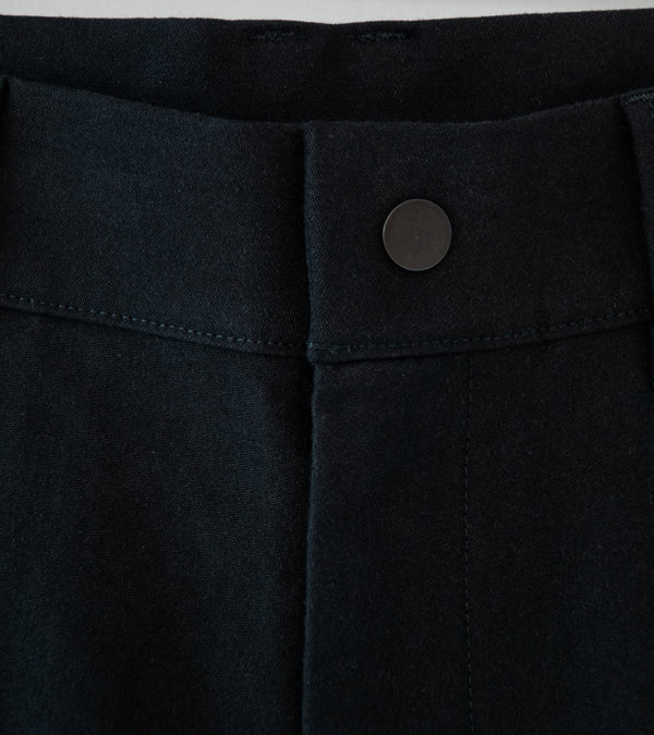 GILDA 'Pant #1' (Black Moleskin w/ Contrast Stitching)