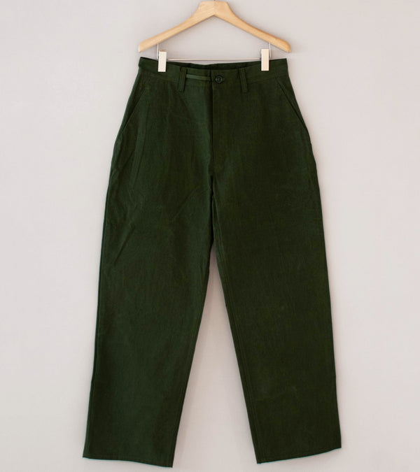 MAN-TLE 'R20 P4 Wide Pants' (Woodland Wax)