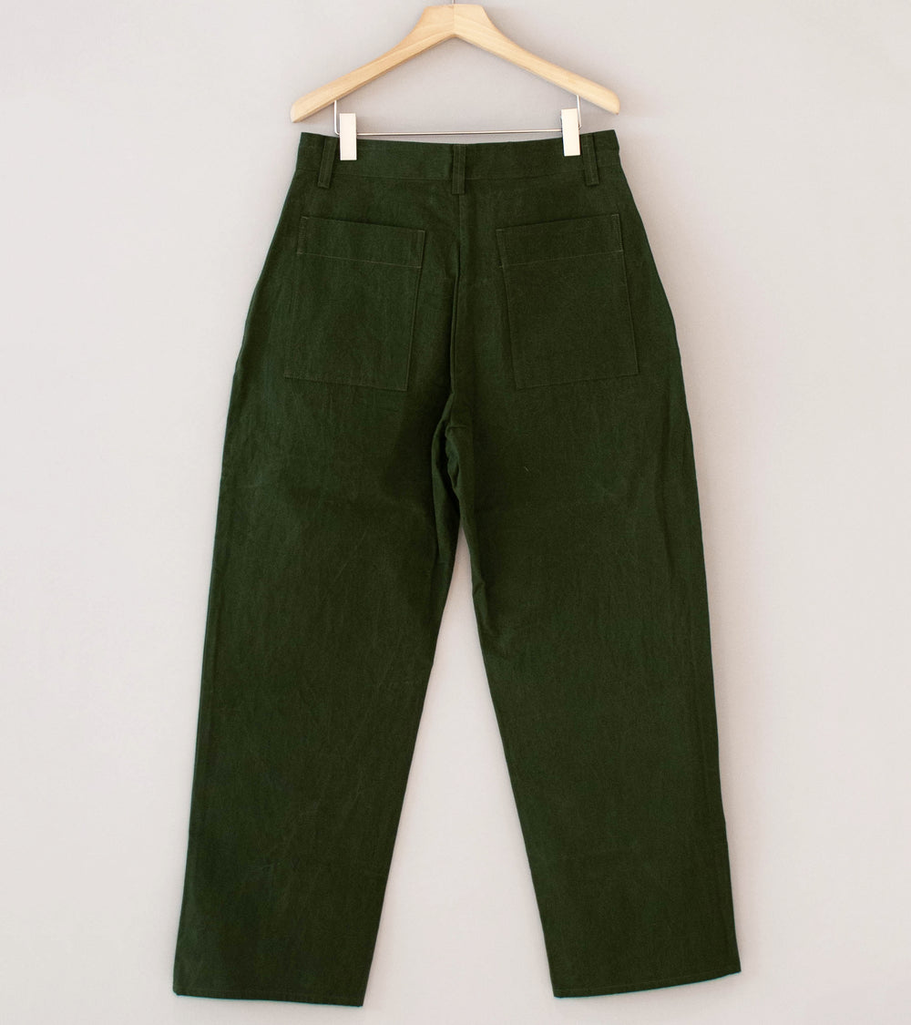MAN-TLE 'R20 P4 Wide Pants' (Woodland Wax)