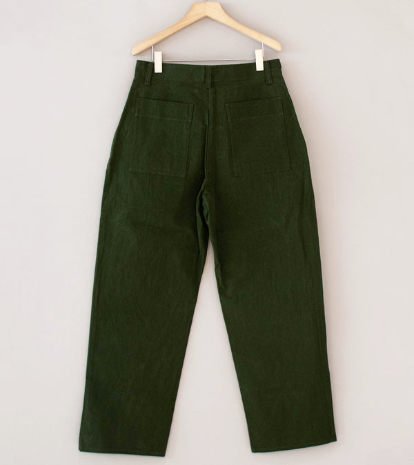 MAN-TLE 'R20 P4 Wide Pants' (Woodland Wax)