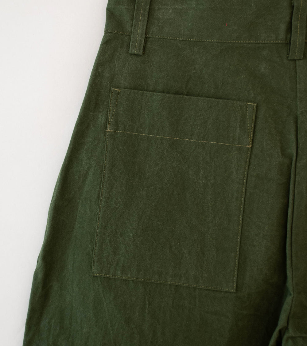 MAN-TLE 'R20 P4 Wide Pants' (Woodland Wax)