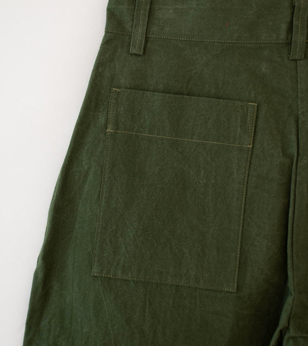 MAN-TLE 'R20 P4 Wide Pants' (Woodland Wax)