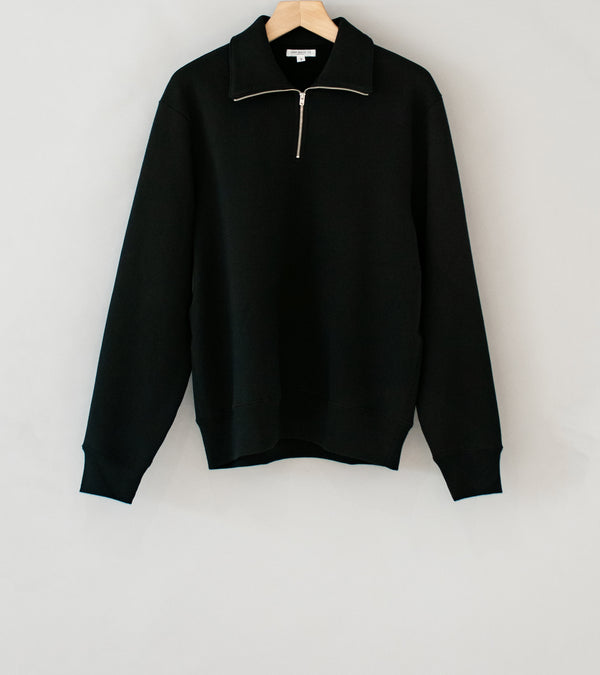 Lady White Co 'Quarter Zip Sweatshirt' (Black)