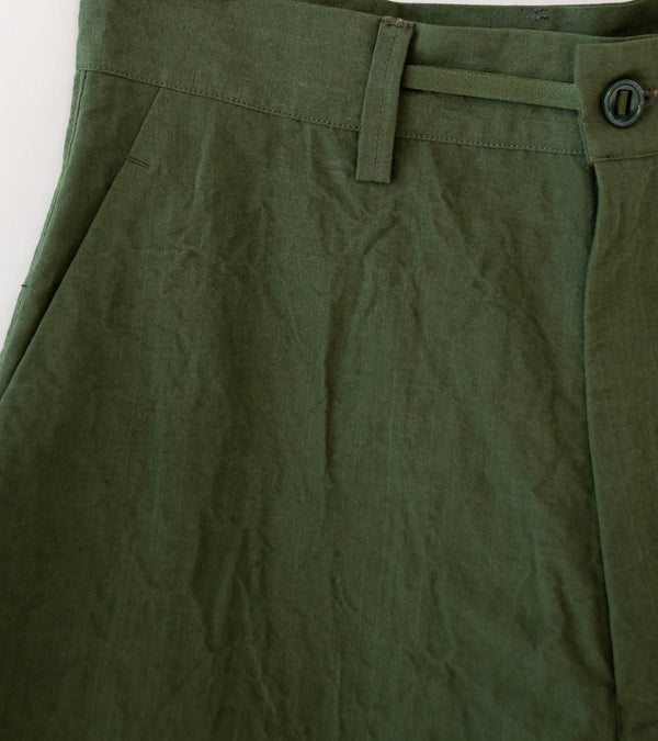 MAN-TLE 'R20 P4 Wide Pants' (Woodland Linen)