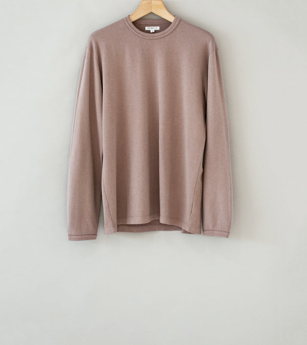 Lady White Co 'L/S Mesh Top' (Pale Purple)