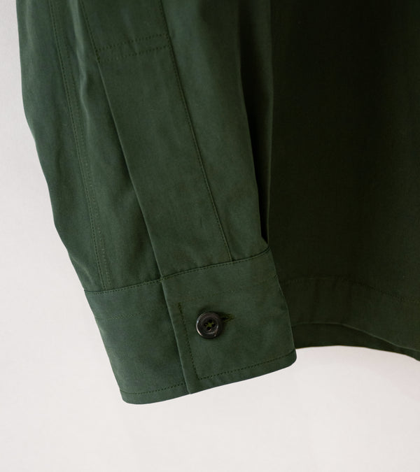 Margaret Howell 'Two Pocket Shirt' (Forest Compact Washed Cotton)