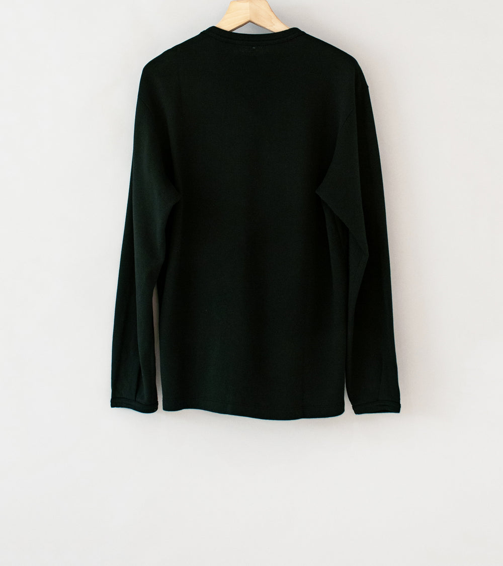 Lady White Co 'L/S Mesh Top' (Black)