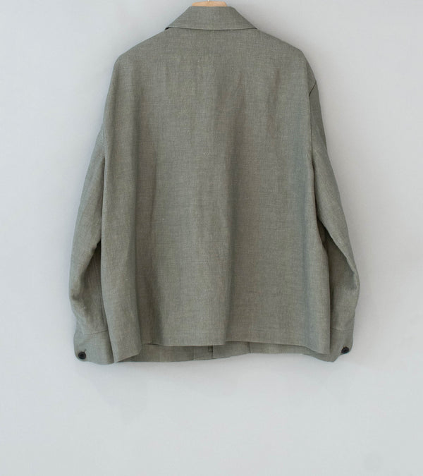 Seya 'Lao Blouson' (Clay Kersey Chambray Linen)