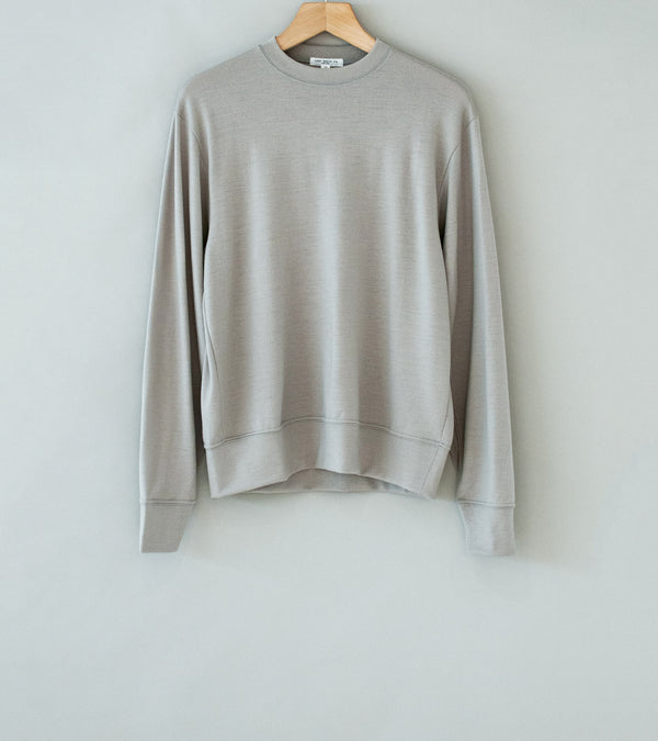 Lady White Co 'Wool Jersey Sweater' (Silver)