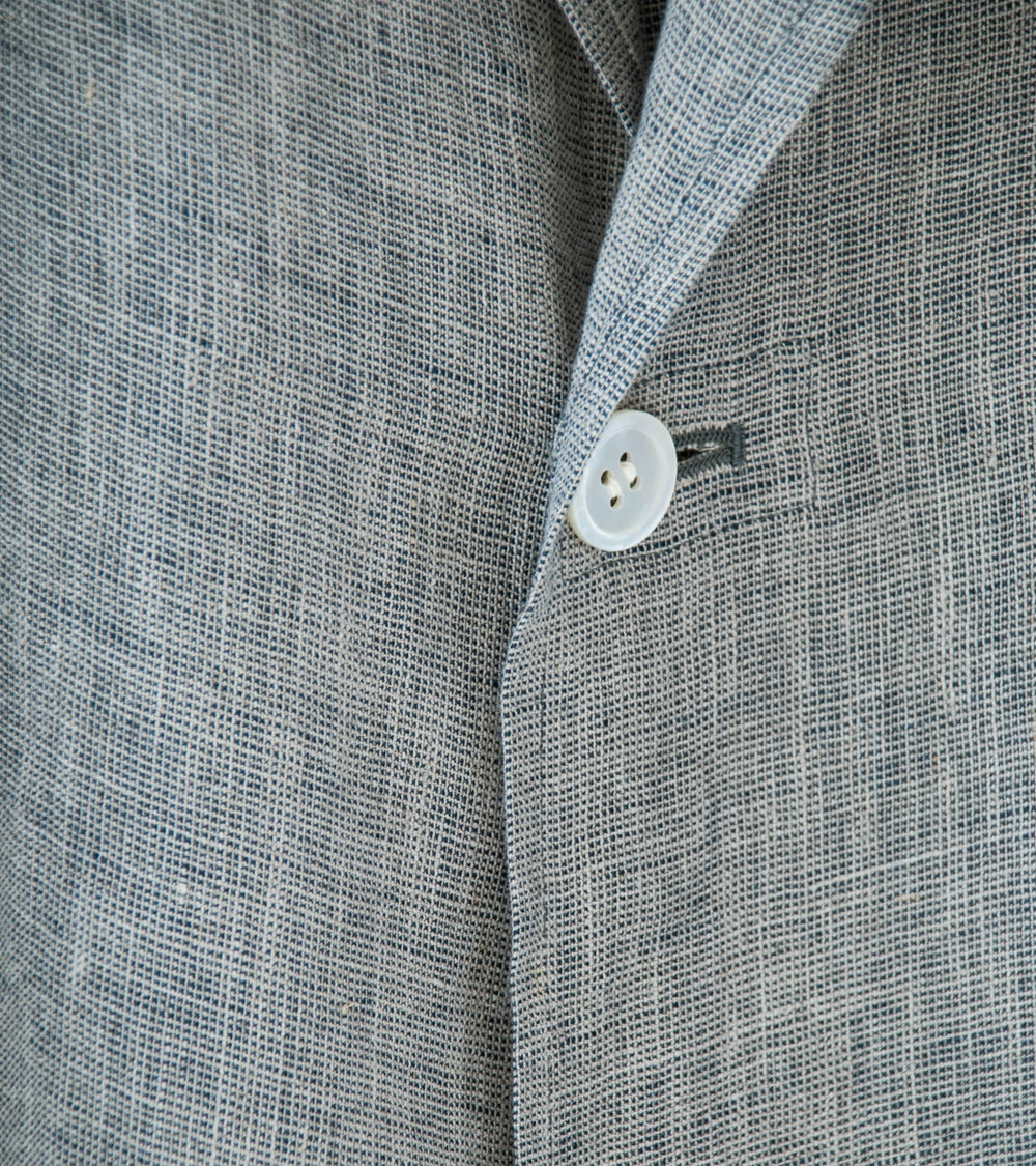 Seya 'Nam Ou Zero Jacket' (Grey Mix Linen Mesh)