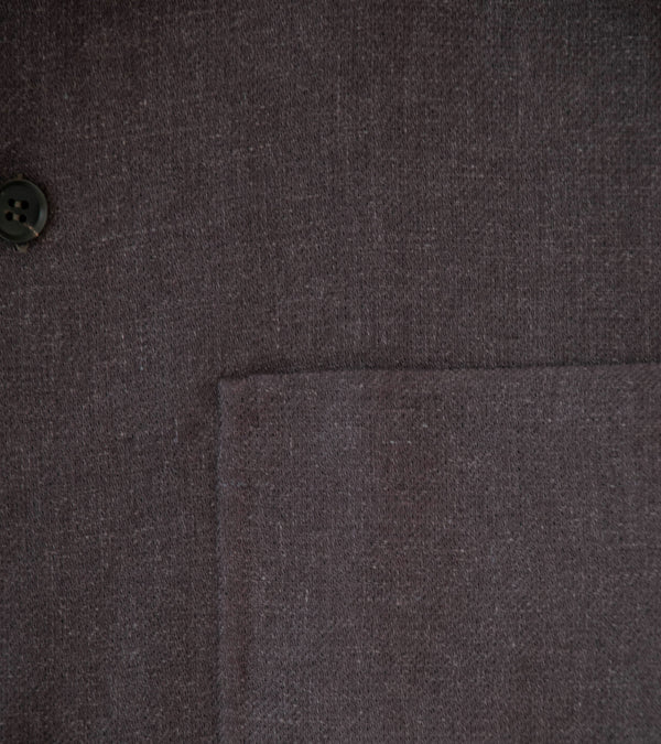 Seya 'Double Face Overshirt' (Mud Indigo Legacy Linen)