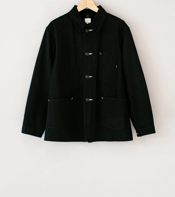 Post Overalls 'No.1 Jacket' (Charcoal Flat Twill)