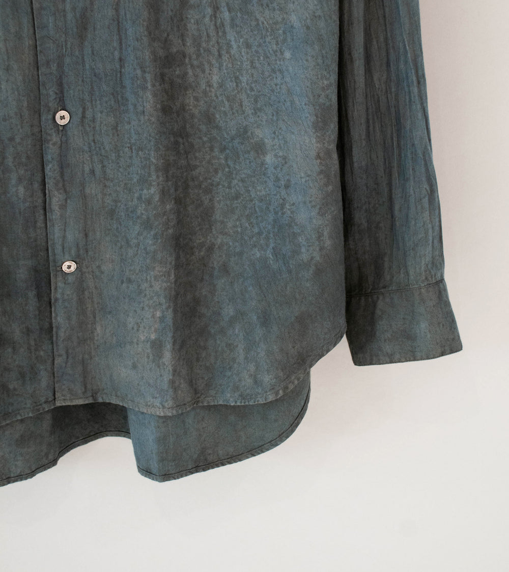 Seya 'Eternal Shirt' (Indigo Mud Splash Vegetal Dyed Organic Cotton)