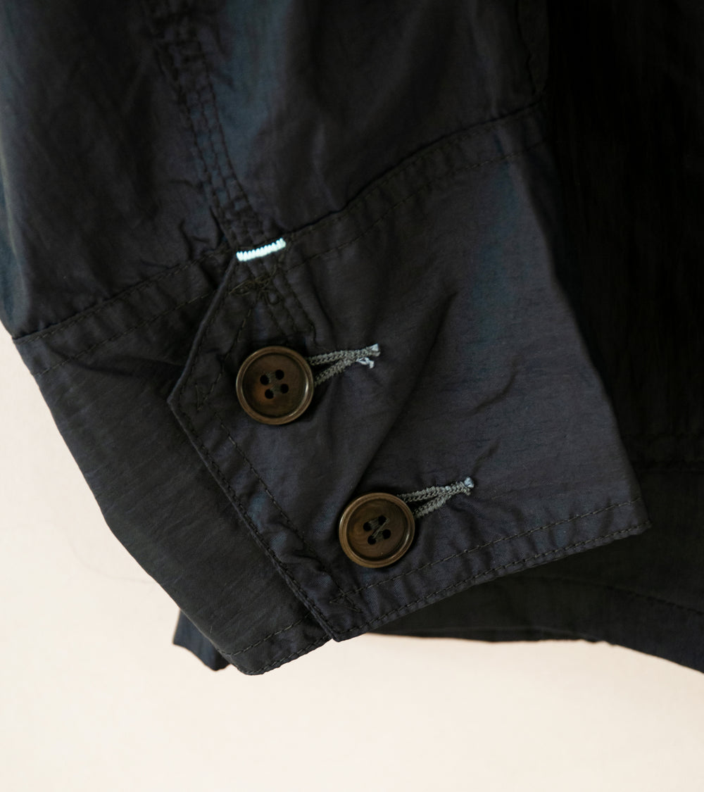 Post Overalls 'Engineer's Jacket' (Navy Crinkle Nylon Taffeta)