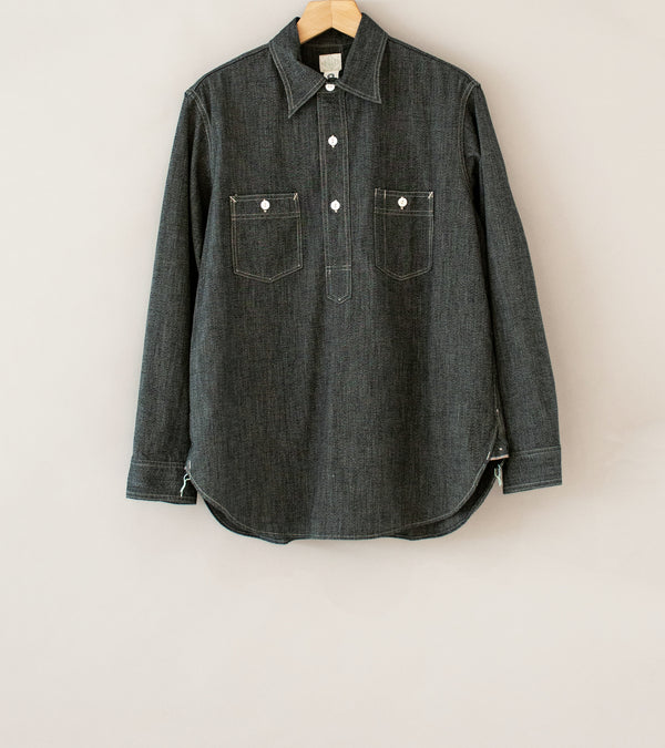 Post Overalls 'No.2 Shirt' (Salt & Pepper Grey Covert)