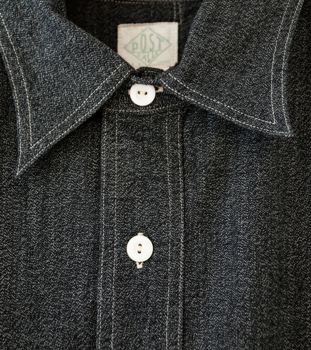 Post Overalls 'No.2 Shirt' (Salt & Pepper Grey Covert)