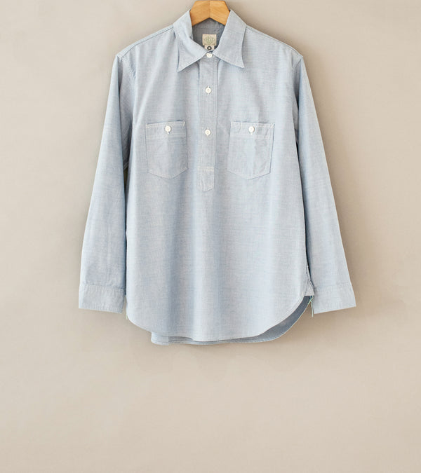 Post Overalls 'No.2 Shirt' (Blue Oxford)