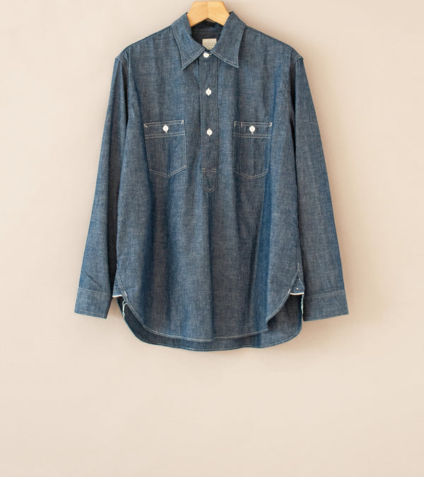 Post Overalls 'No.2 Shirt' (Indigo Classic Chambray)