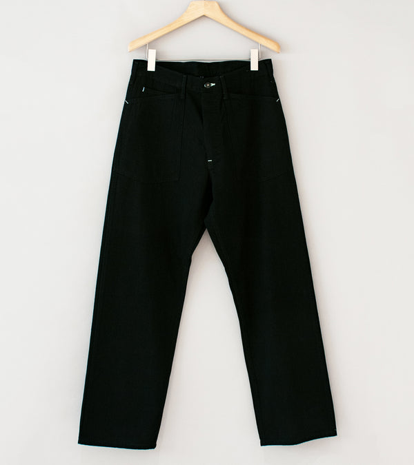 Post Overalls 'Army Pants' (Charcoal Flat Twill)