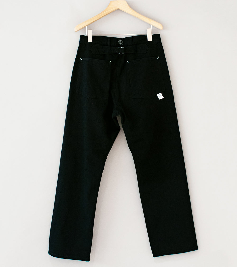 Post Overalls 'Army Pants' (Charcoal Flat Twill)