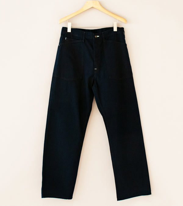 Post Overalls 'Army Pants' (Indigo Flat Twill)