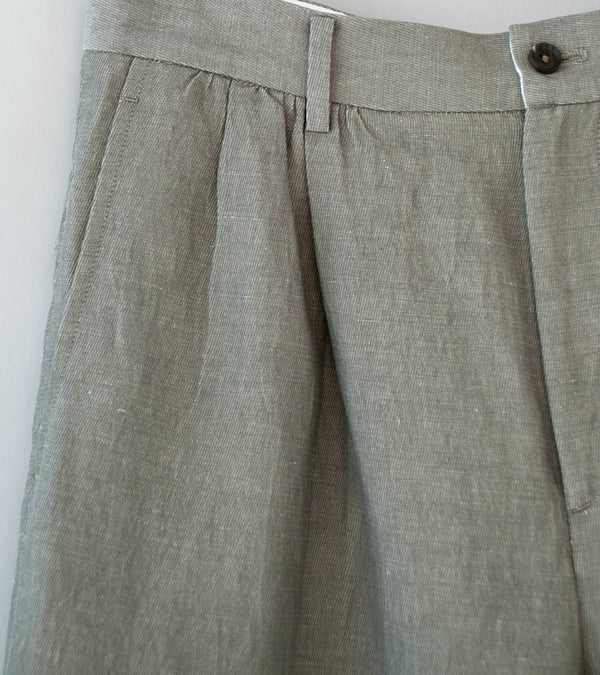 Seya 'Spring Short Pants' (Clay Kersey Chambray Linen)