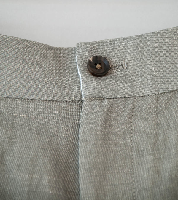 Seya 'Spring Short Pants' (Clay Kersey Chambray Linen)