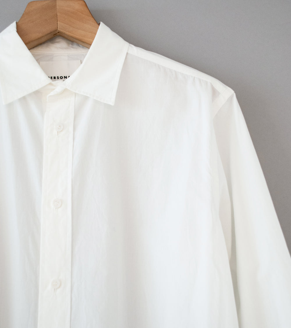 Personal Matters 'Organic Cotton Shirt' (Milk White)