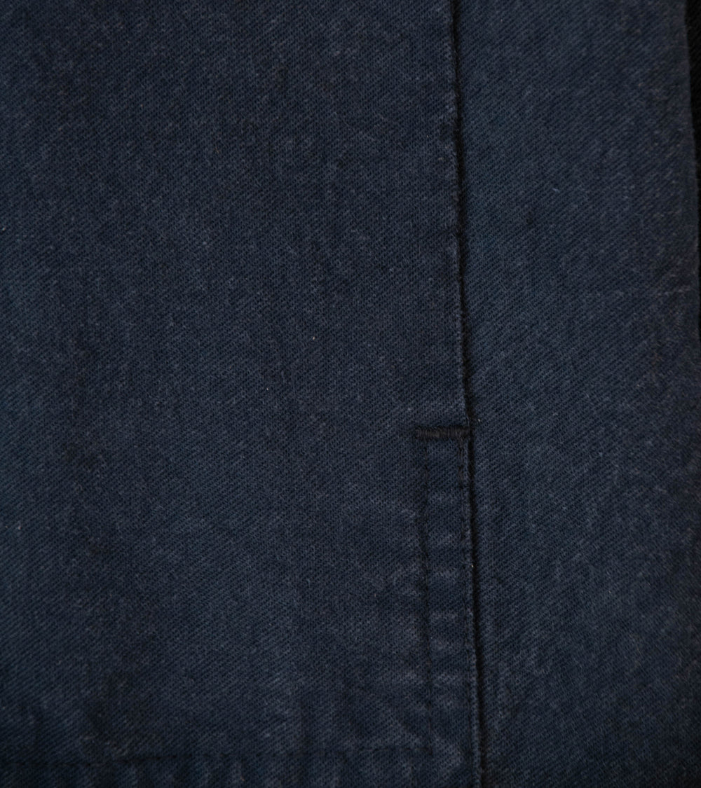 Tender 'Pleat Pocket Shirt' (Hadal Blue Cotton Drop Cloth)