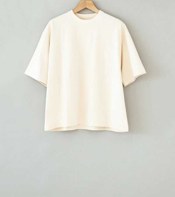 Personal Matters 'Heavyweight Cotton S/S Tee' (Ecru)