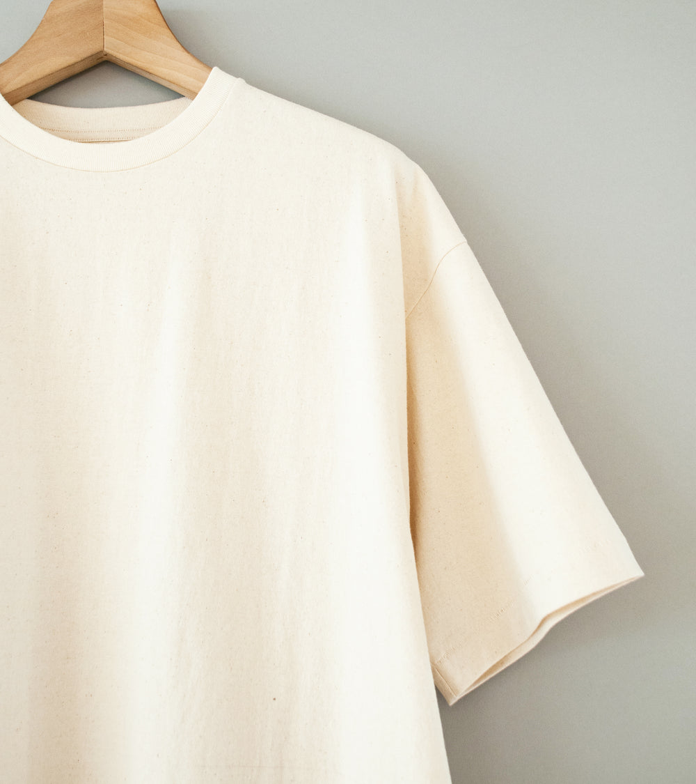 Personal Matters 'Heavyweight Cotton S/S Tee' (Ecru)