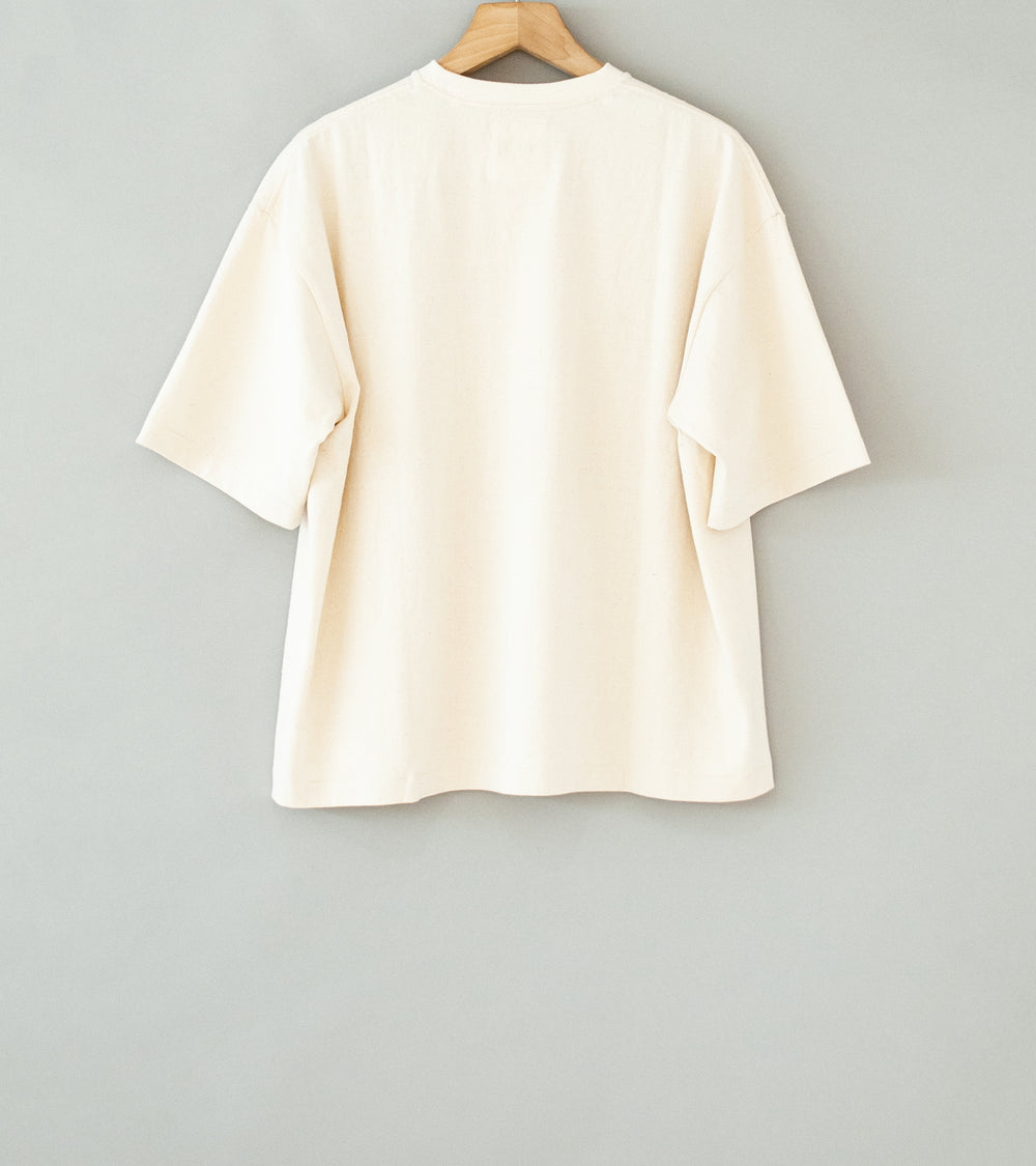 Personal Matters 'Heavyweight Cotton S/S Tee' (Ecru)