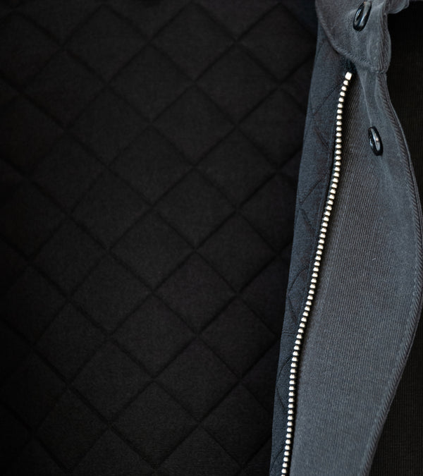 Lady White Co 'Padded Work Jacket' (Charcoal Pigment)