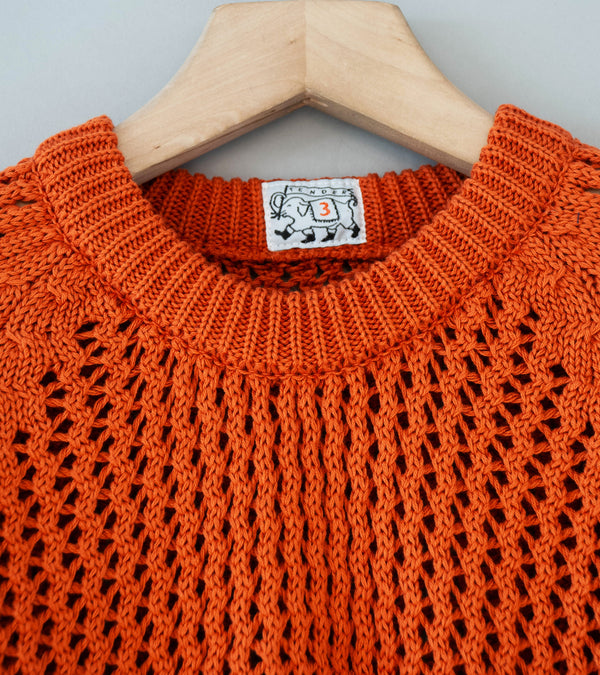 Tender 'String Pullover' (Flowerpot Combed Cotton Yarn)