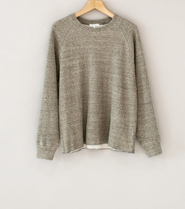 Lady White Co 'Raglan Thermal' (Grey Melange)