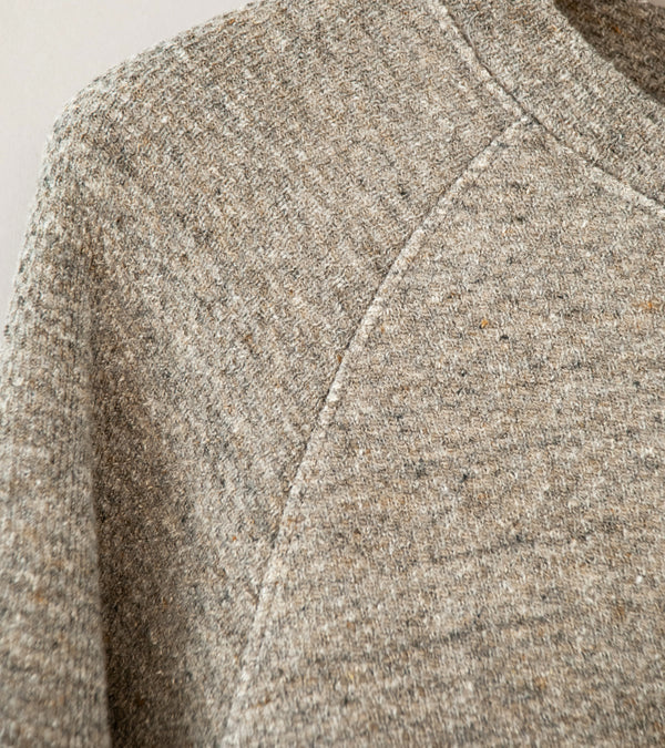 Lady White Co 'Raglan Thermal' (Grey Melange)