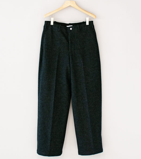Lady White Co 'Crater Wool Trouser' (Charcoal)