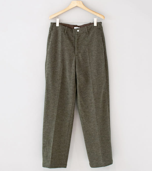 Lady White Co 'Crater Wool Trouser' (Cement)