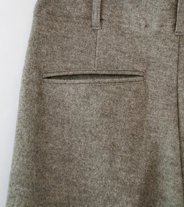 Lady White Co 'Crater Wool Trouser' (Cement)