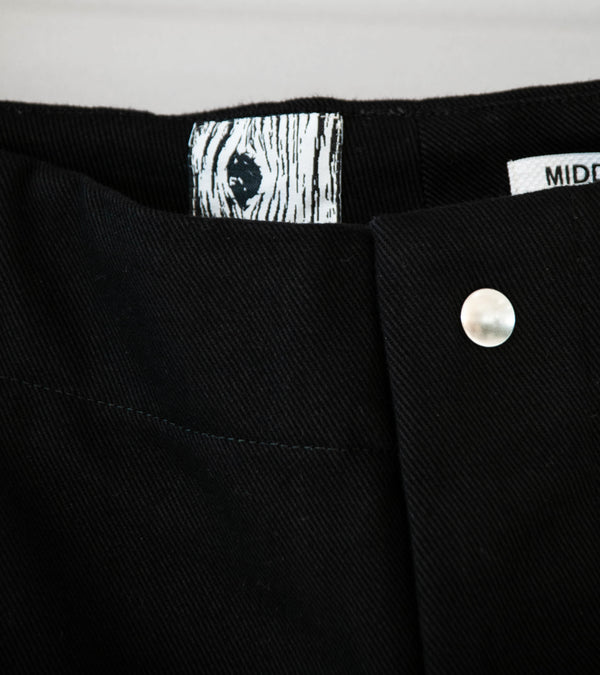 Middle Distance 'Footpad Pant' (Black)