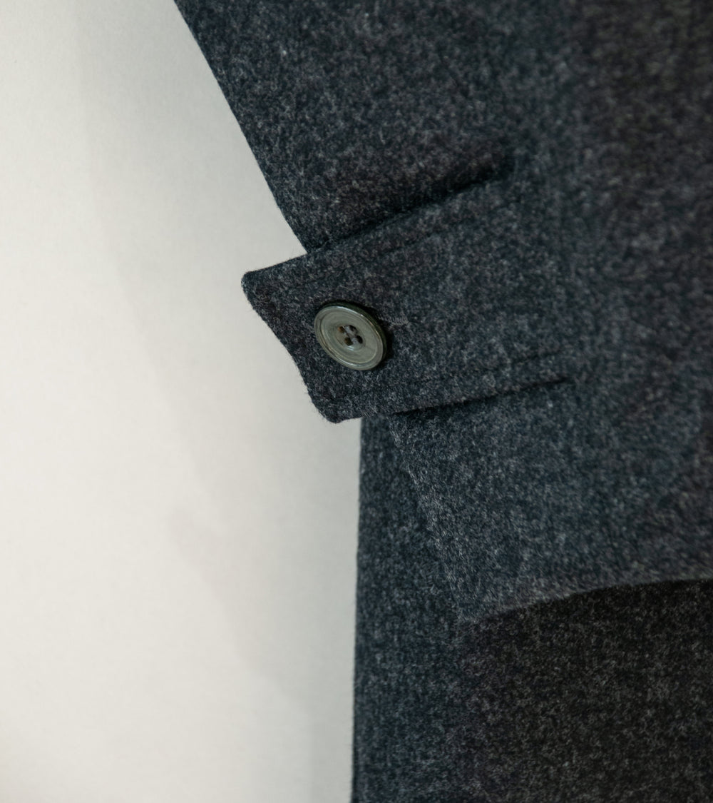 Arpenteur / CHCM 'Night Coat' (Charcoal 2 Layer Wool)